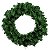 Guirlanda de Natal Aramada 80cm Verde Para Decoração - 100 Galhos - Imagem 1