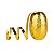 Fitilho Metalizado 5mmx20m Dourado - 1 Un - Imagem 1
