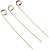 Palito em Bambu Para Petiscos 18cm Espiral - 20 Un - Imagem 1