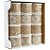 Fita Natalina Floco Bege Branco 6,3x457cm - 1 Un - Imagem 1