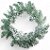 Guirlanda de Natal Nevada Verde Branco 45x45cm - 1 Un - Imagem 3