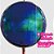 Balão Metalizado Globo Orbz Aurora 23" - 1 Un - Imagem 1