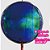 Balão Metalizado Globo Orbz Aurora 33" - 1 Un - Imagem 1
