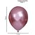 Balão Cromado Redondo 5" Liso Rosê Gold - 25 Un - Imagem 2