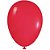 Balão Látex Tradicional Redondo 5" Liso Vermelho - 50 Un - Imagem 1
