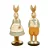 Coelho Decorativo de Resina Breeze 22,3cm Sortido - 2 Un - Imagem 1