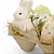 Cartela Mini Ovos Decorativos com Folhas 10x10x15cm - 1 Un - Imagem 2