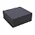 Caixa Rígida Dobrável Quadrada com Ímã Preto M 26x26x12cm - 5 Un - Imagem 1