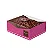 Caixa Meio Ovo de Colher Chocolatier 350g Rosa - 12 Un - Imagem 1