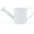 Cachepot Regador em Metal Texturizado 10x24cm Branco - 1 Un - Imagem 1