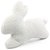 Almofada Silhueta Coelho Branco 36x54x12cm - 1 Un - Imagem 1
