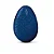 Folha Chumbo Adamascado 10x9,7cm Azul Escuro - 300 Un - Imagem 1