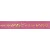 Fita Decorativa Cetim Estampado Aqui Tem Amor 15mmx30m Rosê - 1 Un - Imagem 1