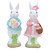 Coelhos Decorativo de Resina Sortido 16x6x7,5cm - 2 Un - Imagem 1