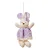 Coelho Decorativo de Tecido Pequeno 15cm Sortido - 5 Un - Imagem 1