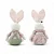 Coelho Decorativo de Tecido Floral Sortido Sucrée 31cm - 2 Un - Imagem 4
