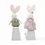 Coelho Decorativo de Tecido Floral Sortido Sucrée 53cm - 2 Un - Imagem 2