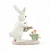 Coelho Decorativo de Resina Regando Flores La Belle 12,5cm - 2 Un - Imagem 4