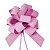 Laço Pronto Glitter 18mm Liso Pink - 10 Un - Imagem 1