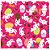 Folha Poli Páscoa Metalizado Doce Encanto Pink 69x89cm - 100 Un - Imagem 1