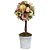 Topiaria Decorativa com Flores e Ovos Clr Fondant 35x15cm - 1 Un - Imagem 1