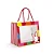 Sacola Premium Para Um Meio Ovo com Visor Coelhinho Sai da Toca M 30x26x14cm - 10 Un - Imagem 1