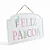 Quadro Decorativo Feliz Páscoa Para Pendurar Clr - 1 Un - Imagem 3