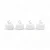 Pote Decorativo de Cerâmica com Coelho Branco 12cm - 1 Un - Imagem 1
