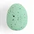 Ovos Decorativos Verde 1,8x1,5x1,5cm - 100 Un - Imagem 1