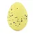 Ovos Decorativos Amarelo 4x3x3cm - 12 Un - Imagem 1