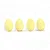 Ovos Decorativos Amarelo 3x2x2cm - 36 Un - Imagem 1