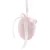 Ovo Decorativo Para Pendurar Flocado Rosa Flocked 12,5cm - 1 Un - Imagem 2