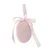 Ovo Decorativo Para Pendurar Flocado Rosa Flocked 12,5cm - 1 Un - Imagem 3
