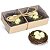 Ninho de Rattan com Ovos Rustic Marrom 8x8x5cm - 2 Un - Imagem 1