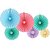 Kit Enfeite de Papel Composê Candy Color - 6 Peças - Imagem 1