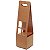 Sacola de Papel Slim Liso 12x12x42cm Kraft - 1 Un - Imagem 1