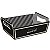 Kit Cesta de Cartão Maison G 33x23,5x10,5cm - 10 Un - Imagem 1