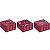 Kit Caixa Diver Para 4 Brigadeiros Brigitte 8,5x8,5x3,5cm - 10 Un - Imagem 1