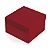Kit Caixa Quadrada Cabernet P 20x20x10cm Vermelho - 10 Un - Imagem 1