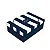 Kit Caixa Retangular com Tampa Royal P 24x18x8cm - 10 Un - Imagem 1