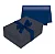 Kit Presente Caixa Twilight Blue P 24x18x8cm - 10 Un - Imagem 1