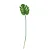 Folhas Decorativas Permanentes - Costela de Adão 68cm Verde - 6 Hastes - Imagem 1