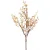 Flores Decorativas Permanentes - Flor de Ameixa X18 70cm Branco - 6 Hastes - Imagem 1