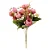 Flores Decorativas Permanentes - Peônias X10 35cm Rosa - 12 Buquês - Imagem 1
