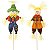 Kit Espantalho Decorativo - Haste Para Festa Junina - Nércio e Pitanga 77cm - 2 Un - Imagem 1