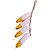 Cordão Milho para Decoração de Festa Junina 40cm - 1 Un - Imagem 1