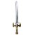 Acessórios Para Fantasia - Espada da Dourada 61cm - 1 Un - Imagem 1