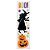 Adesivo Gel Boo Halloween 14x50cm - 1 Un - Imagem 1