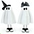 Bonecos Fantasmas Scarlett e Ramon com Perna Rígida 29cm - 1 Un - Imagem 1