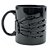 Caneca Plástica Esqueleto Preto 8,5cm - 1 Un - Imagem 1